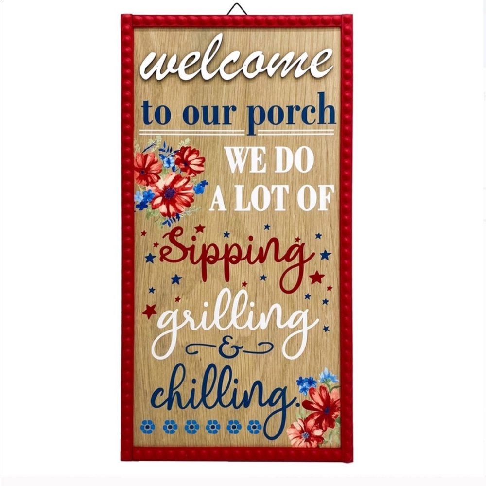 Pioneer Woman porch sign
